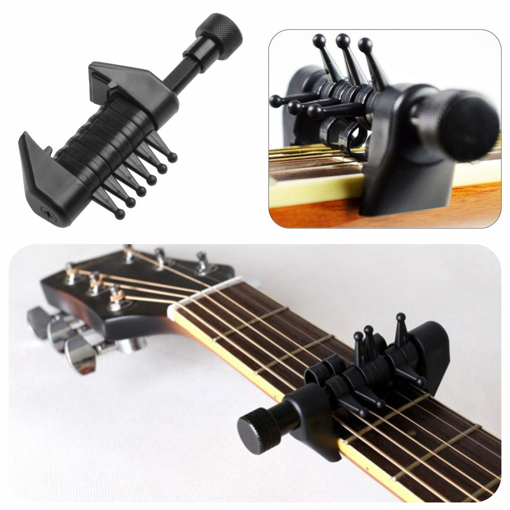 Capo para Guitarra Acústica o Eléctrica de 6 Cuerdas